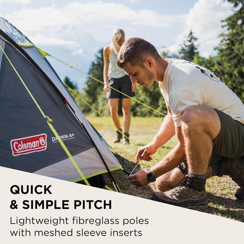 Amazon.co.jp: Coleman Darwin 3 Plus dome tent 2000012149 grey